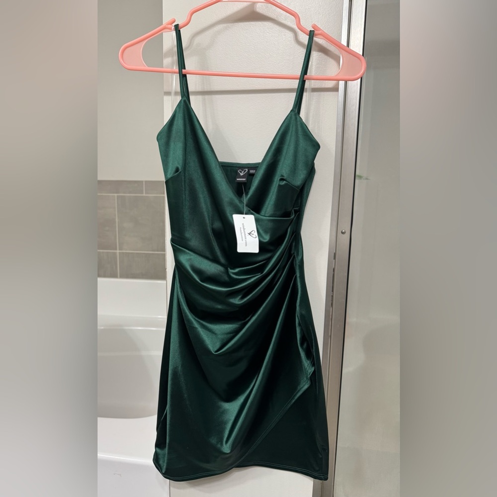 Windsor Green Mini Dress